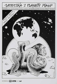 Plakat Filmu Ucieczka z Planety Małp (1971)
